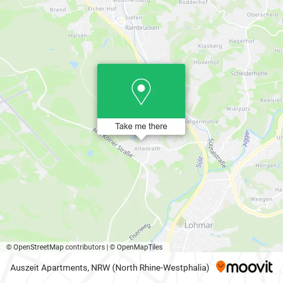 Карта Auszeit Apartments