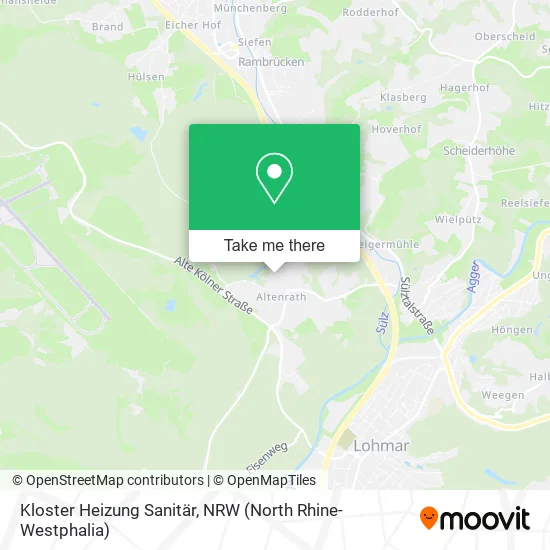 Карта Kloster Heizung Sanitär