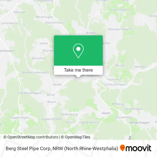 Карта Berg Steel Pipe Corp