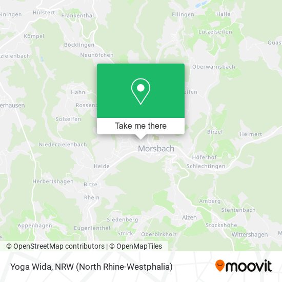 Карта Yoga Wida