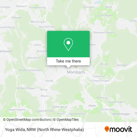 Карта Yoga Wida