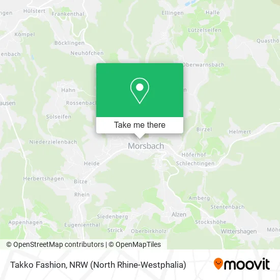 Takko Fashion map