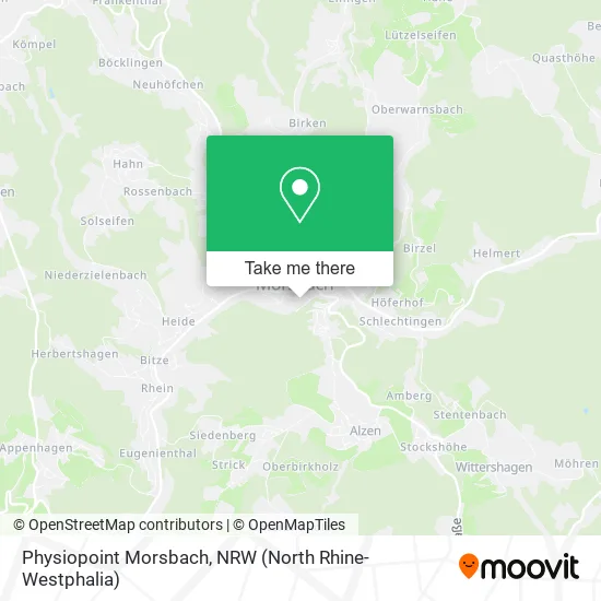 Карта Physiopoint Morsbach