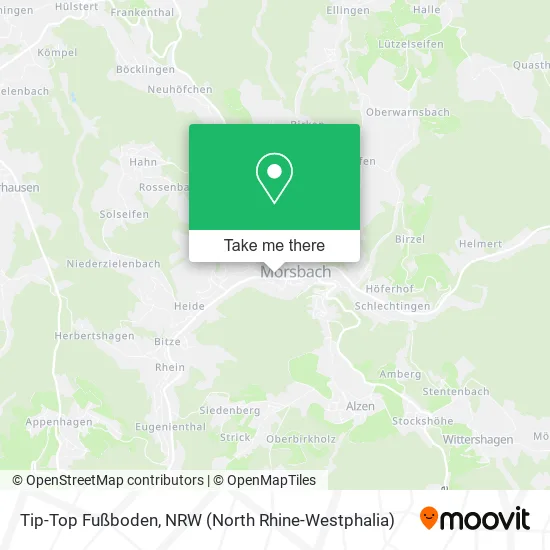 Карта Tip-Top Fußboden