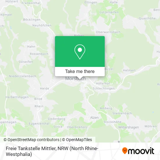 Карта Freie Tankstelle Mittler