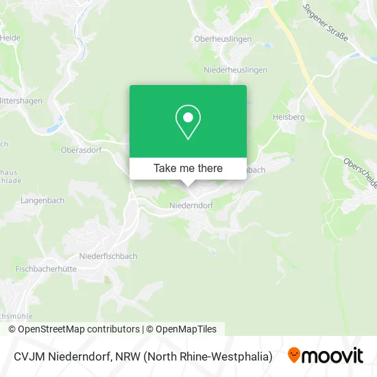 Карта CVJM Niederndorf