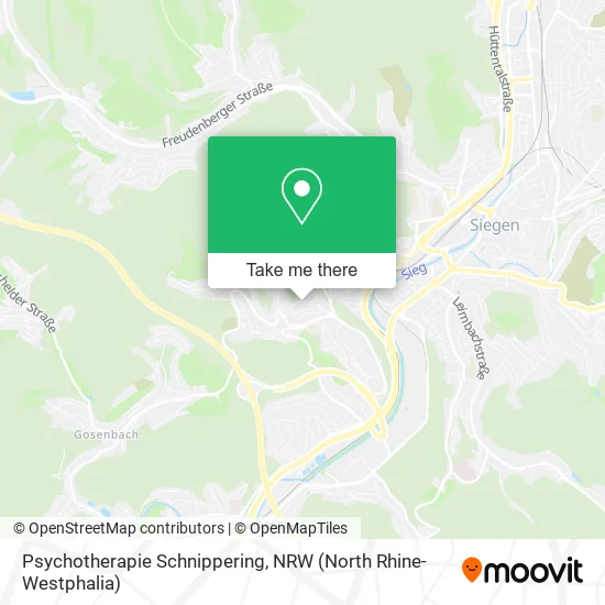 Карта Psychotherapie Schnippering