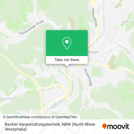 Карта Becker Veranstaltungstechnik