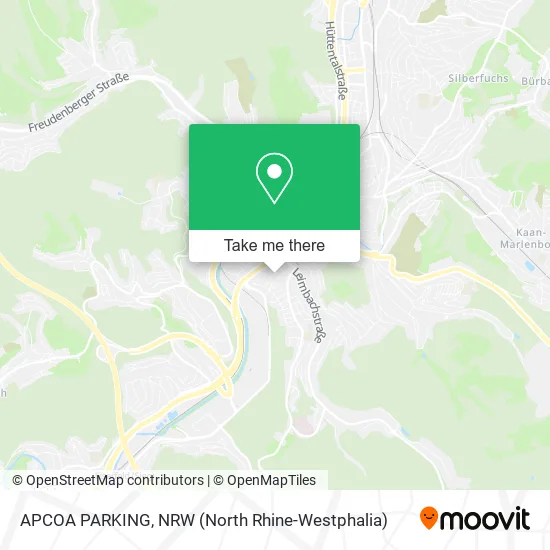 Карта APCOA PARKING