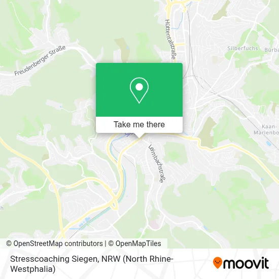 Stresscoaching Siegen map