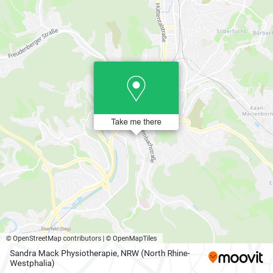 Sandra Mack Physiotherapie map