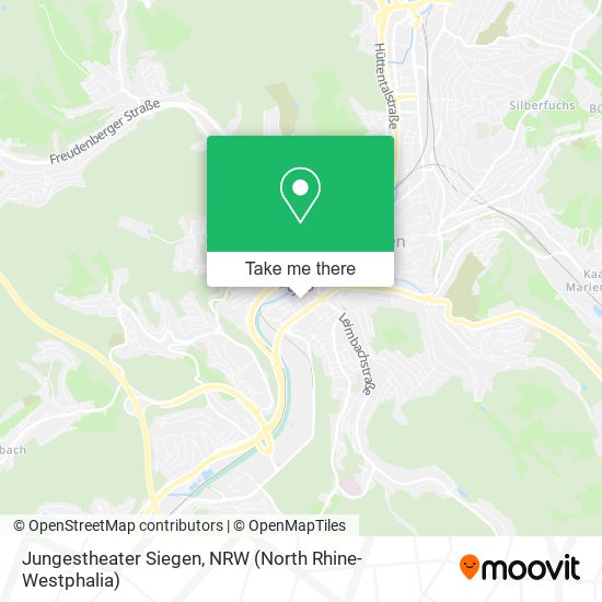 Jungestheater Siegen map