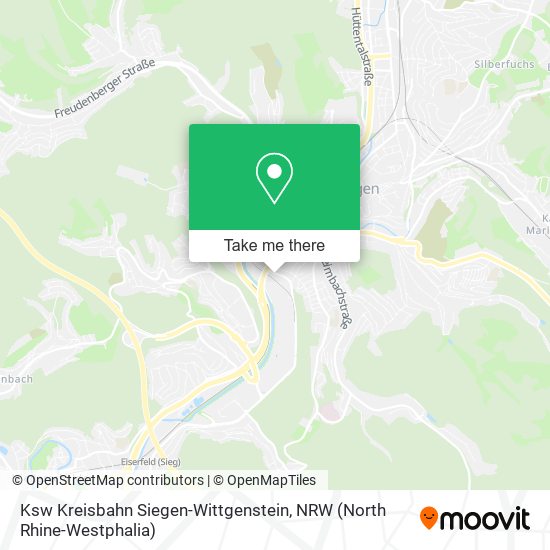 Ksw Kreisbahn Siegen-Wittgenstein map