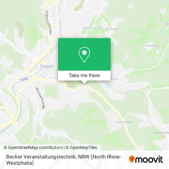 Карта Becker Veranstaltungstechnik