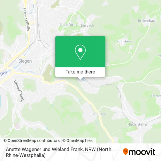 Карта Anette Wagener und Wieland Frank
