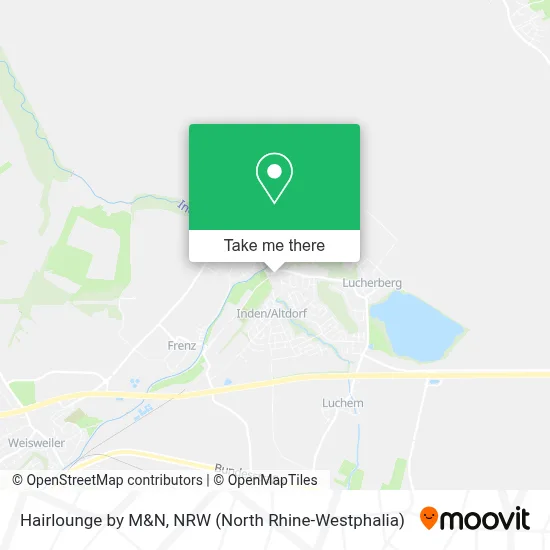 Hairlounge by M&N map