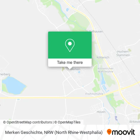 Карта Merken Geschichte