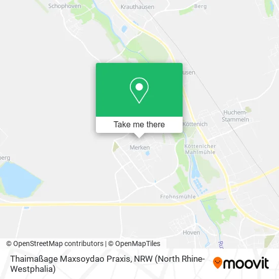 Карта Thaimaßage Maxsoydao Praxis