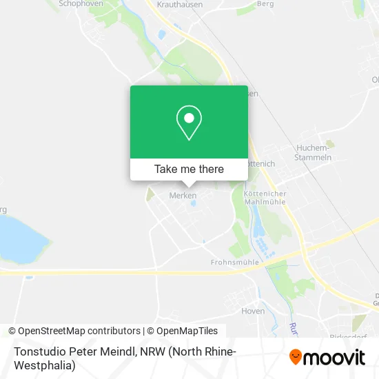 Карта Tonstudio Peter Meindl