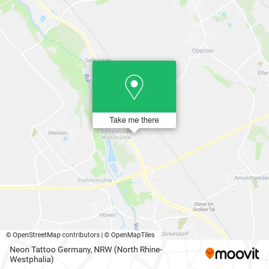 Карта Neon Tattoo Germany