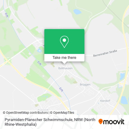 Pyramiden-Planscher Schwimmschule map