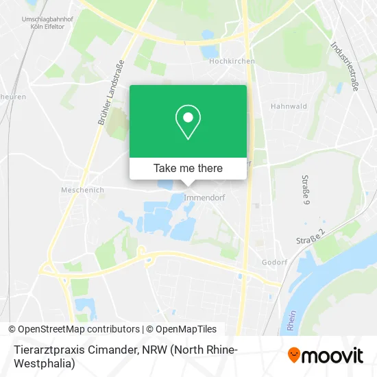 Карта Tierarztpraxis Cimander