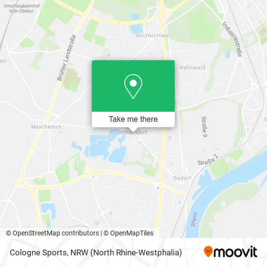 Карта Cologne Sports