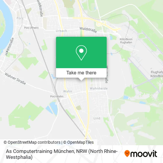 Карта As Computertraining München