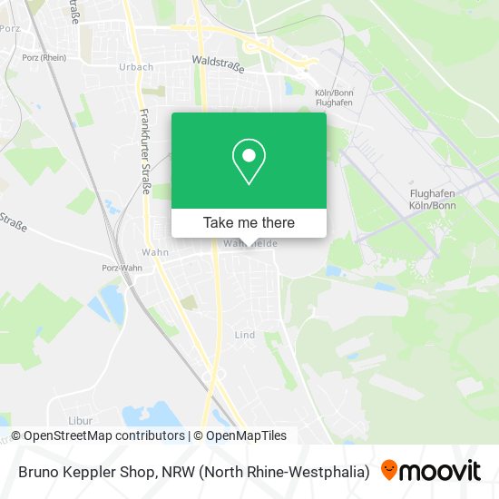 Bruno Keppler Shop map