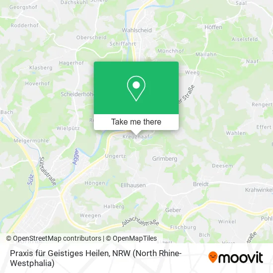 Карта Praxis für Geistiges Heilen