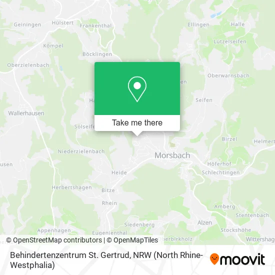 Карта Behindertenzentrum St. Gertrud