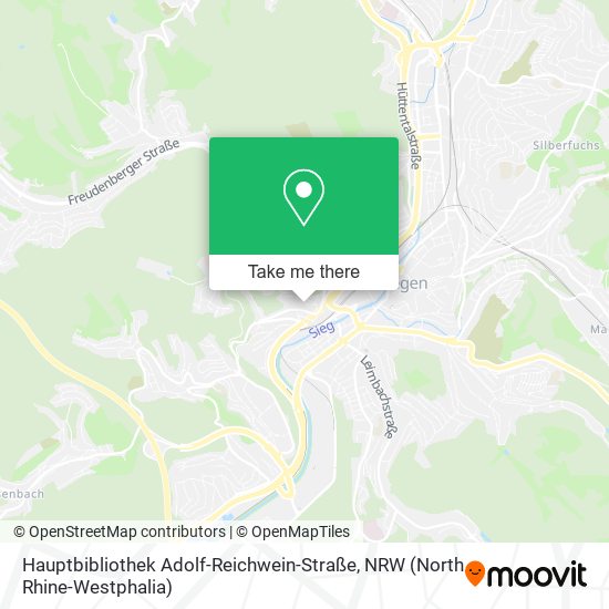 Hauptbibliothek Adolf-Reichwein-Straße map
