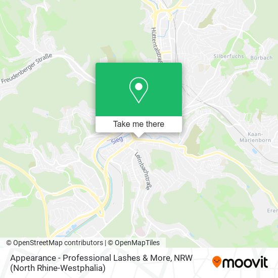 Appearance - Professional Lashes & More map