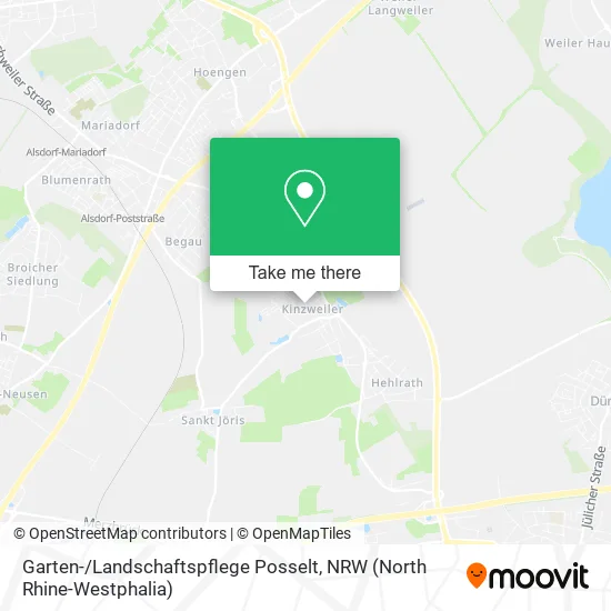 Карта Garten- / Landschaftspflege Posselt