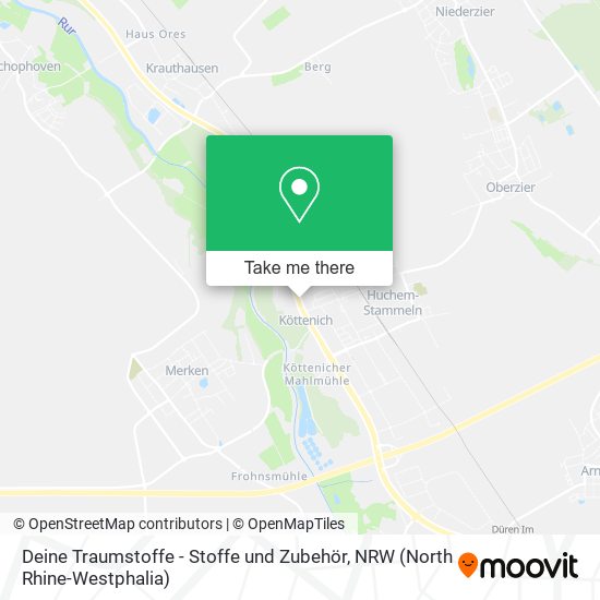 Deine Traumstoffe - Stoffe und Zubehör map
