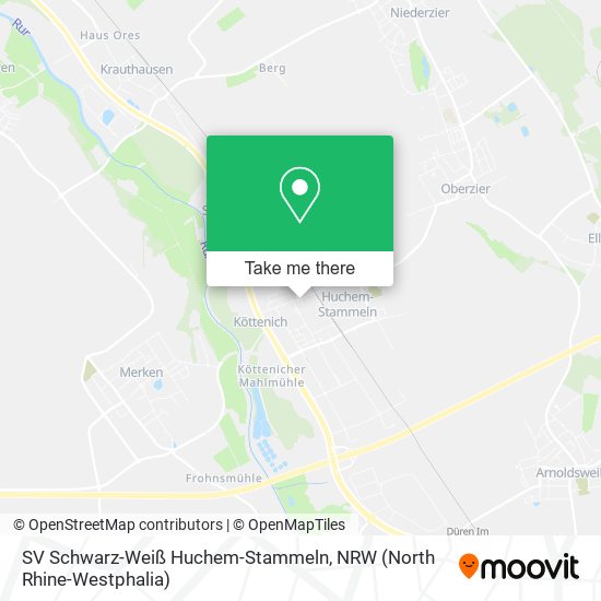 SV Schwarz-Weiß Huchem-Stammeln map