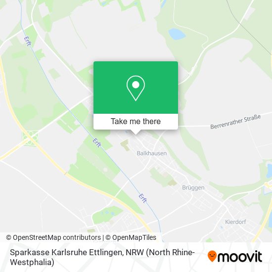 Sparkasse Karlsruhe Ettlingen map