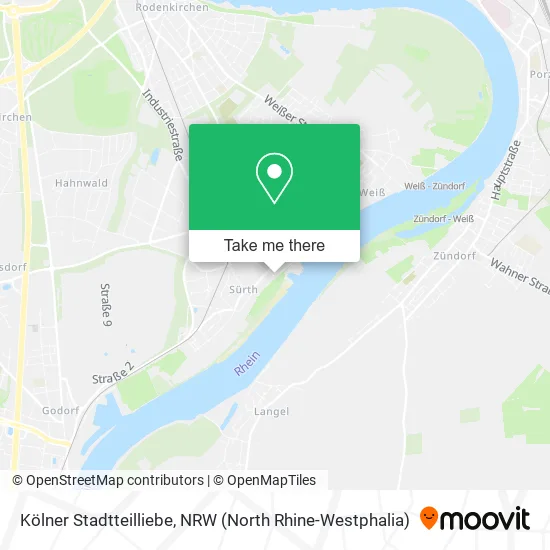 Карта Kölner Stadtteilliebe