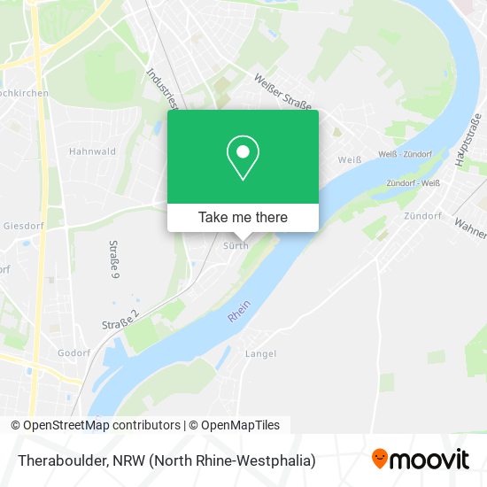 Theraboulder map