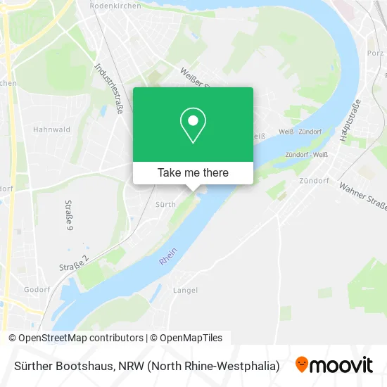 Карта Sürther Bootshaus