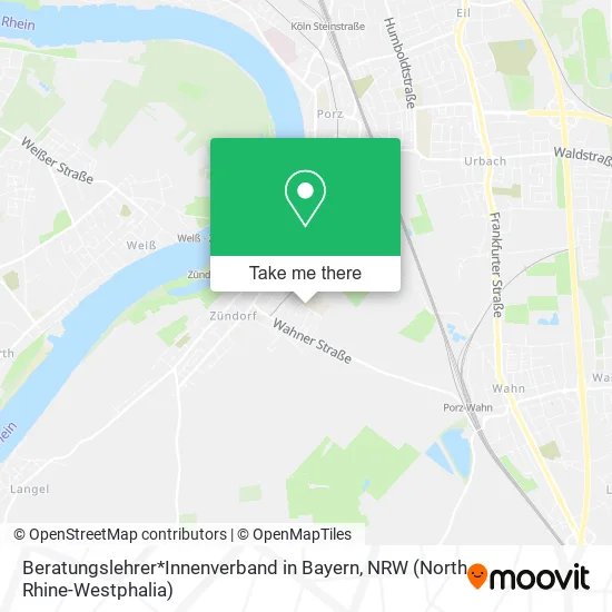 Карта Beratungslehrer*Innenverband in Bayern