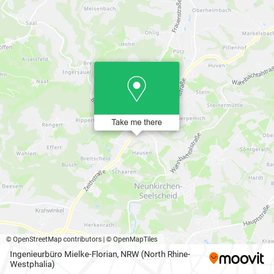 Карта Ingenieurbüro Mielke-Florian