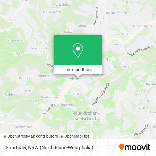 Sportnavi map