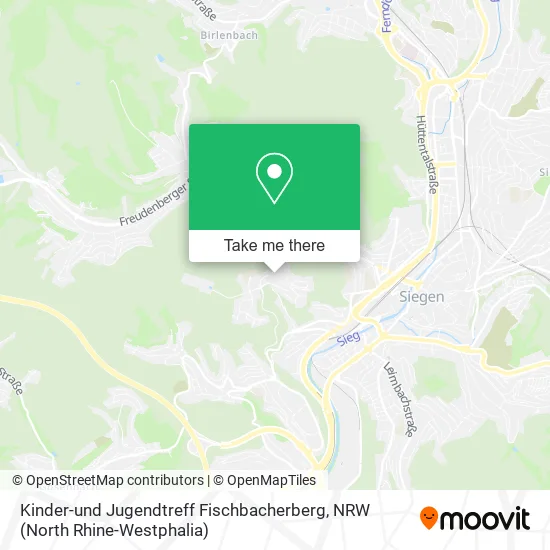 Карта Kinder-und Jugendtreff Fischbacherberg