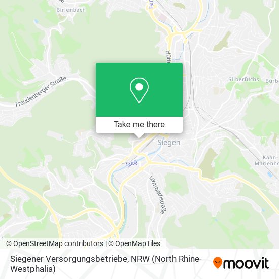 Siegener Versorgungsbetriebe map