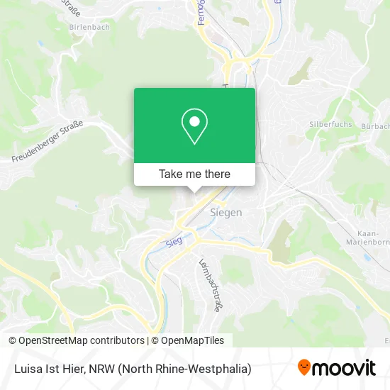Карта Luisa Ist Hier