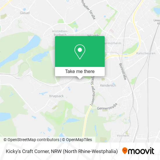 Карта Kicky's Craft Corner