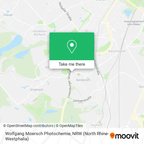 Карта Wolfgang Moersch Photochemie