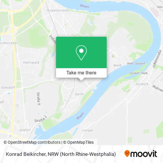 Карта Konrad Beikircher
