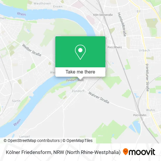 Карта Kölner Friedensform